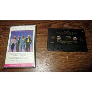 Platinum Blonde - Alien Shores on cassette (CBS Records Canada, 1985)